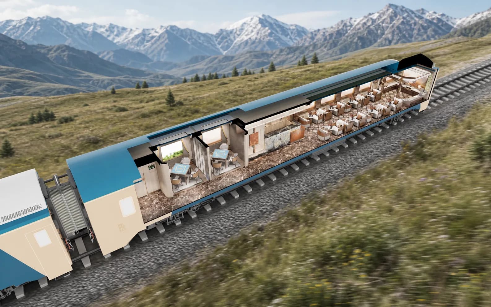 Baiyun Express luxury train travel guide
