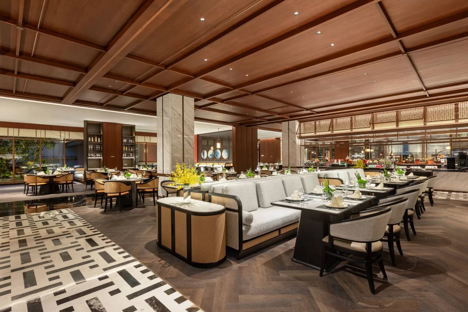 Restaurant at Wyndham Grand Tengchong Hot Spring